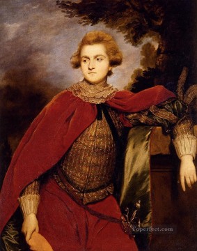  Robert Pintura al %C3%B3leo - Retrato de Señor Robert Spencer Joshua Reynolds